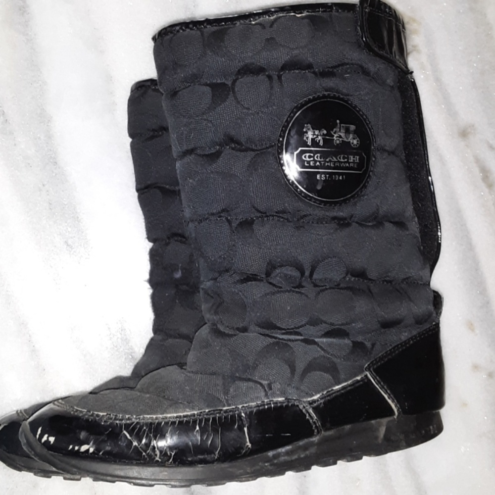 Authentic COACH Winter Boots